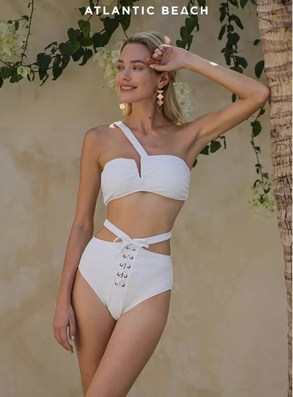 Atlantic Beach Two-Piece Strap Swimsuit