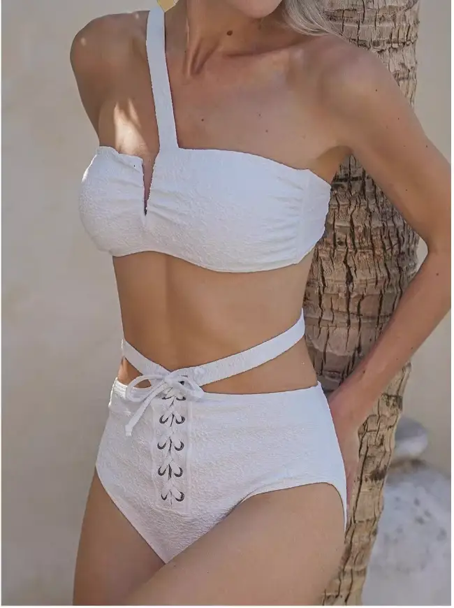 Atlantic Beach Two-Piece Strap Swimsuit