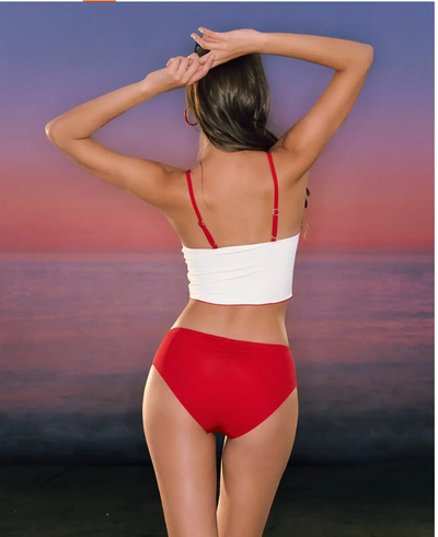 Embroidered Tank Bikini Set – Atlantic Beach Swimwear