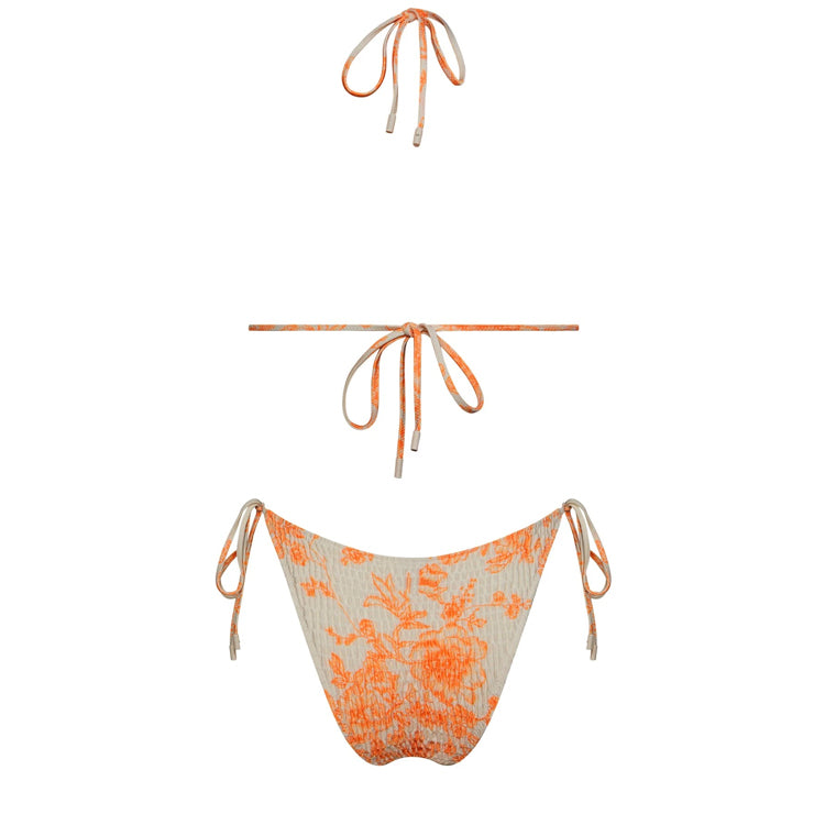 Atlantic beach leaf triangle bikini