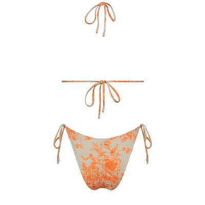 Atlantic beach leaf triangle bikini