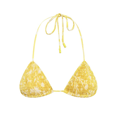 Atlantic beach leaf triangle bikini