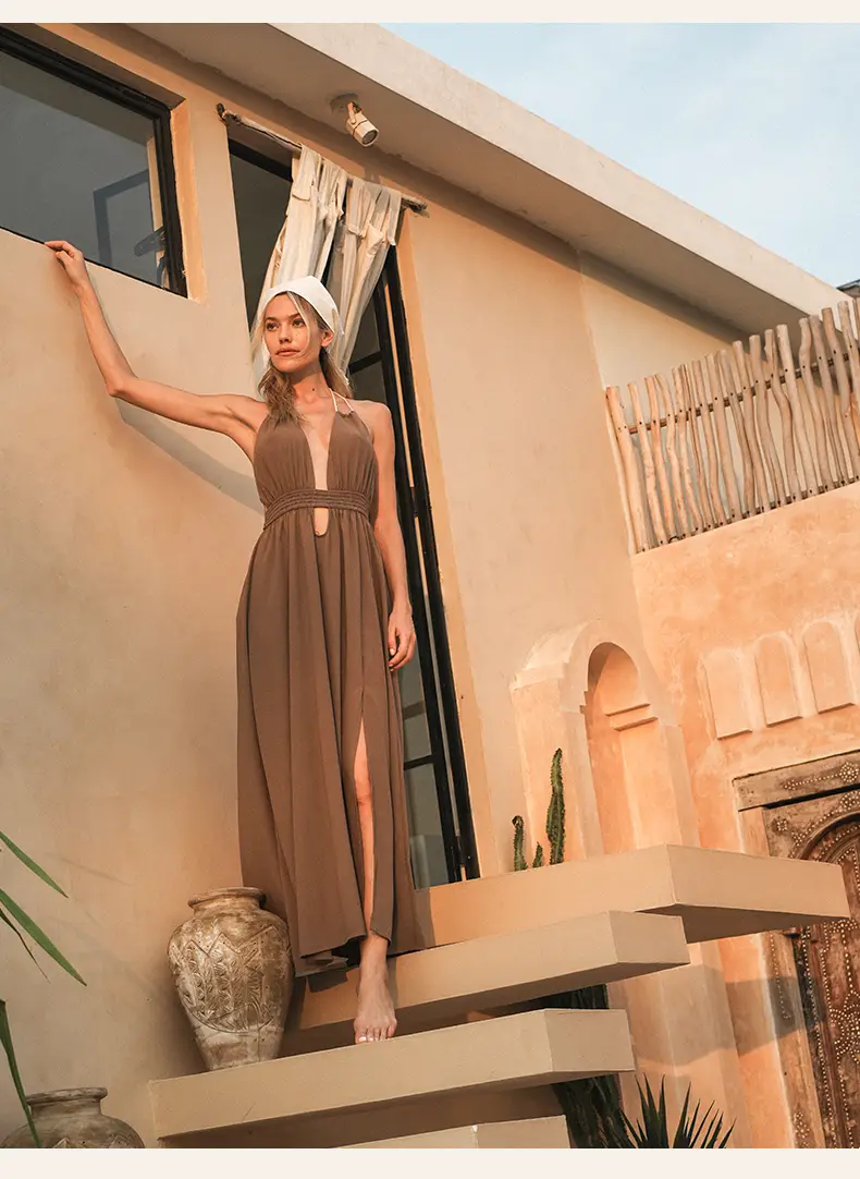 crochet maxi dresses Lilith Knit Crochet Maxi Dress – Retrofete