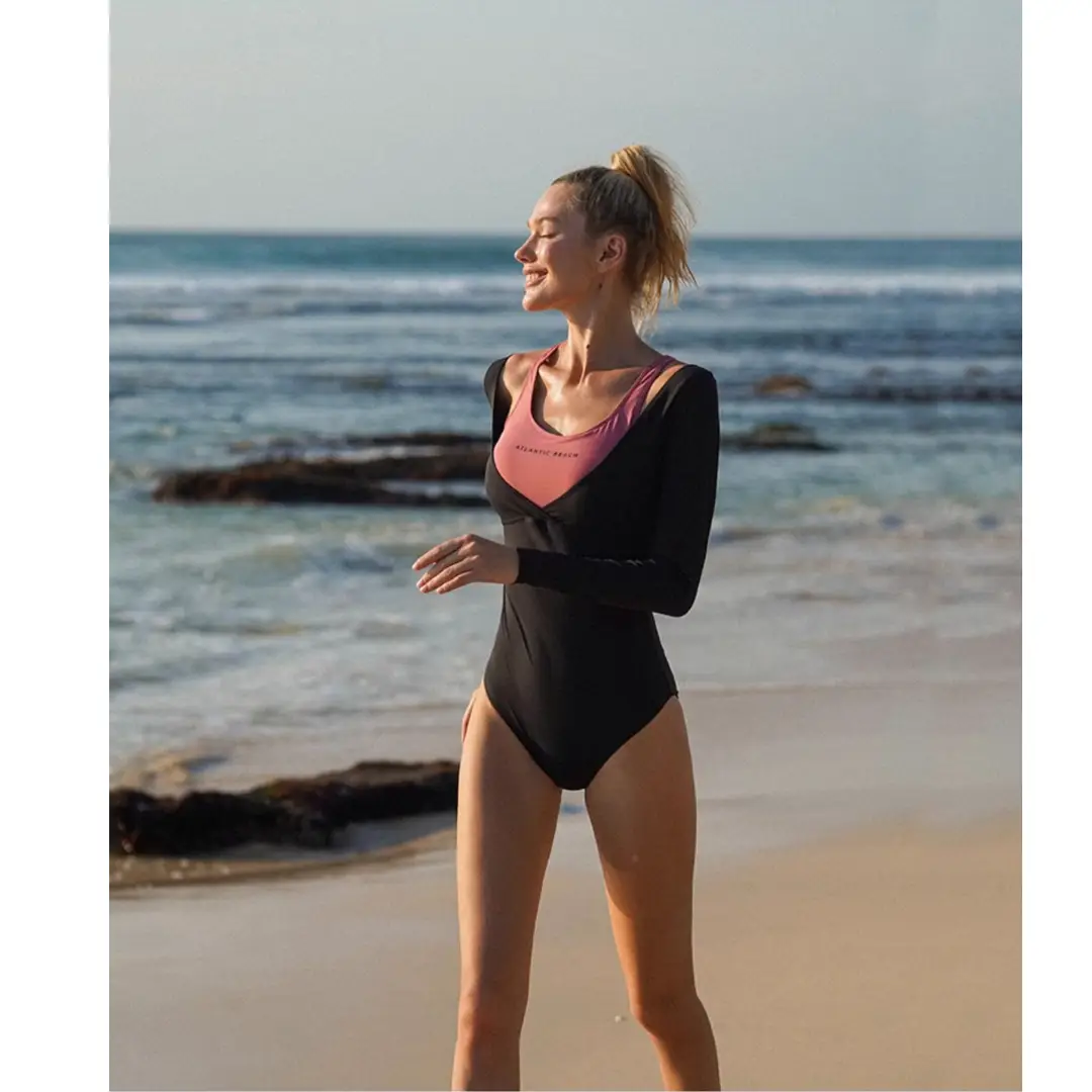 Atlantic Beach Swimwear Two-Piece Surfing Swimsuit