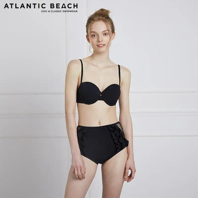 AtlanticBeach 2022 New French Retro Split Swimsuit | Checkered pattern